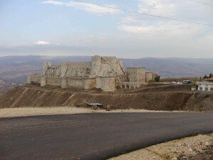 panoramica del krak dei cavalieri